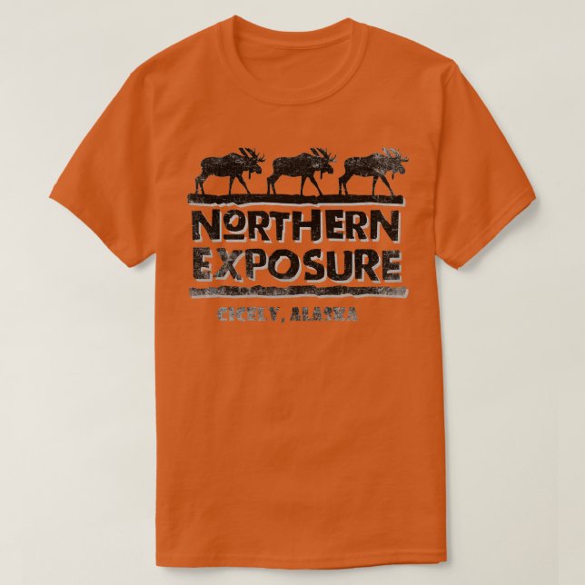 Normal exponering Cicely Alaska TShirt 5 T Shirt (Design framsida)