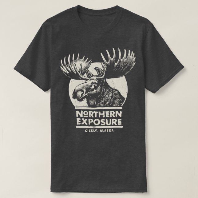 Normal exponering Cicely Alaska TShirt 7 T Shirt (Design framsida)