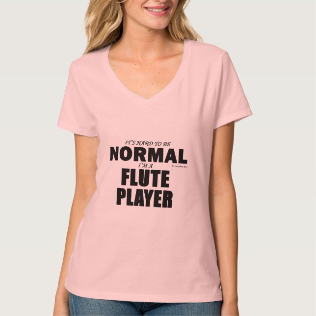 Normal Flash Player Tee Shirt (Framsida)