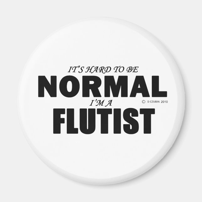 Normal flutist magnet (Framsidan)