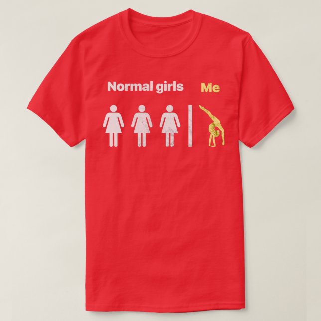 Normal Girls Me 1 T Shirt (Design framsida)