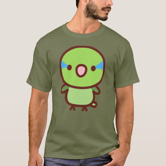Normal hanne Stillahavspapegoja T Shirt (Framsida)