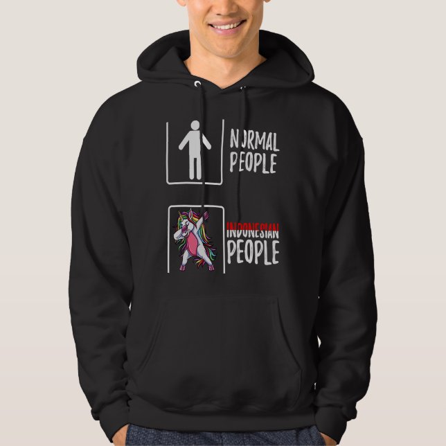 Normal, indonesisk hoodie (Framsida)