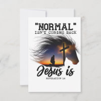 Normal kommer inte tillbaka Jesus för hästar Lover