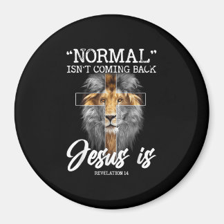 Normal kommer inte tillbaka, men Jesus är avslöjan Magnet
