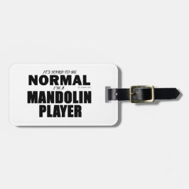 Normal Mandolin Player Bagagebricka
