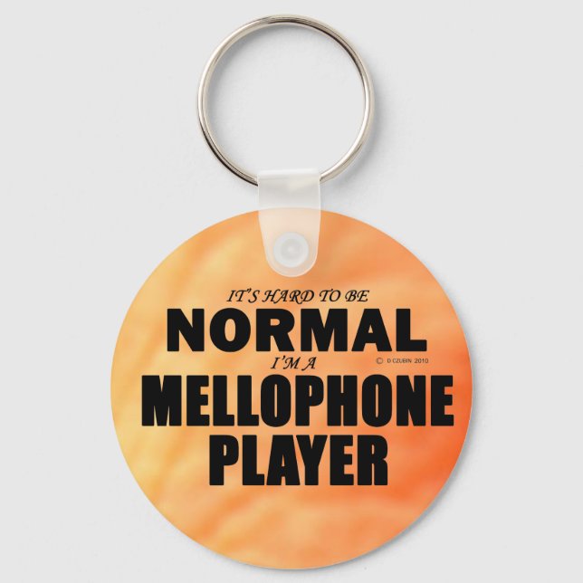 Normal Mellophone Player Nyckelring (Framsida)