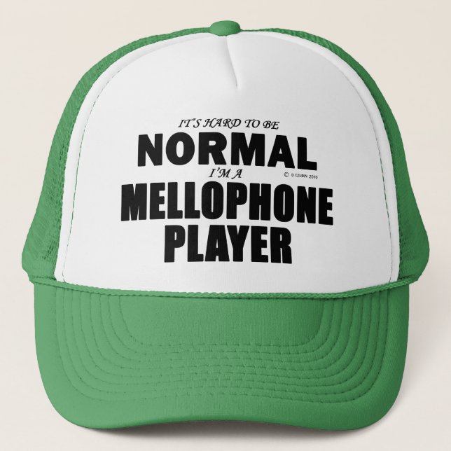 Normal Mellophone Player Truckerkeps (Framsida)
