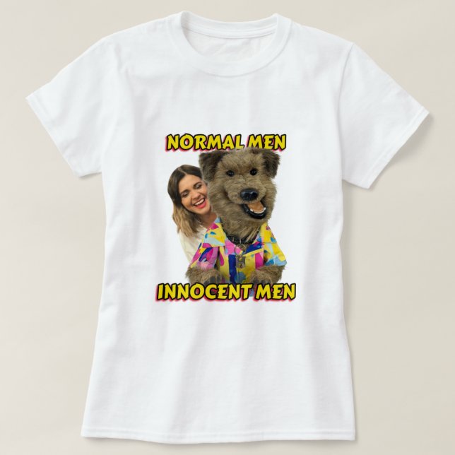 NORMAL MEN - INNOCENT MEN T SHIRT (Design framsida)
