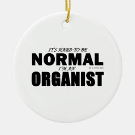 Normal organism julgransprydnad keramik