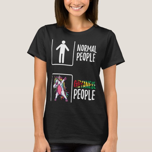Normal People Guyanese T Shirt (Framsida)
