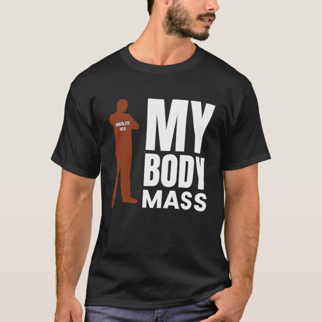 Normal People Vs Me  Chocolate Milk Food  Graphic T Shirt (Framsida)