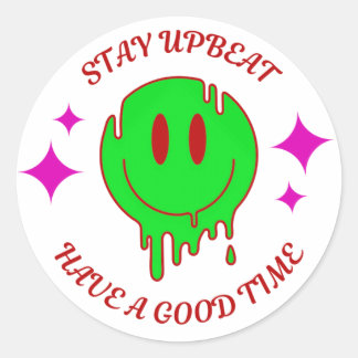 normal, rund dekal runt klistermärke