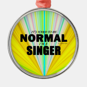 Normal Singer Julgransprydnad Metall