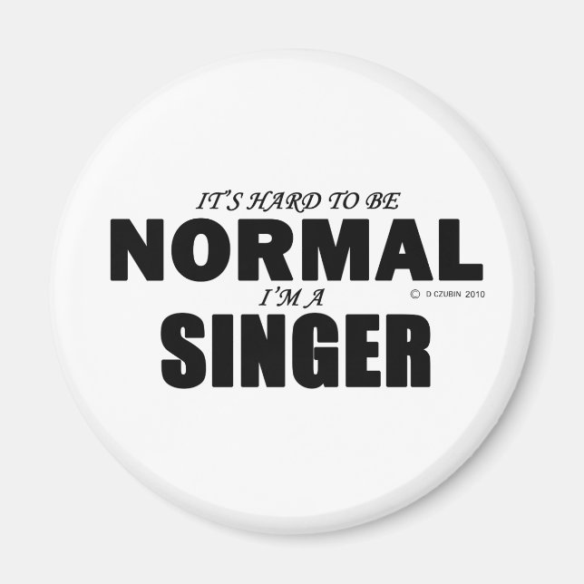 Normal Singer Magnet (Framsidan)