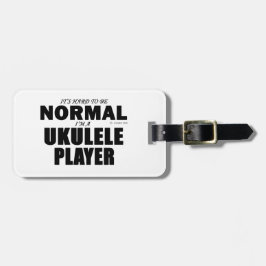 Normal Ukulele Player Bagagebricka