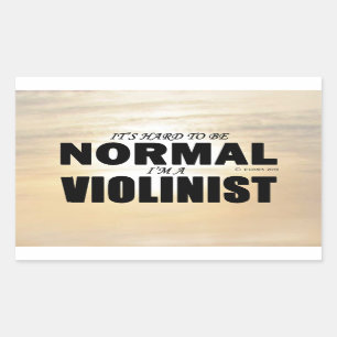 Normal, violinistisk rektangulär fästpunkt rektangulärt klistermärke