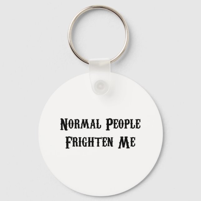 Normala personer friger mig nyckelring (Framsida)