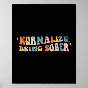 Normalisera Att Vara Nykter Nykterhet Missbruk Åte Poster
