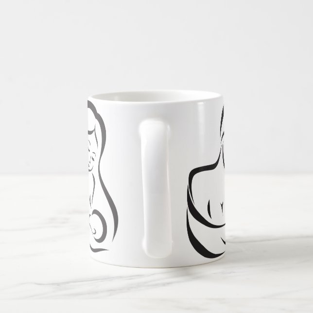 Normalisera den Breastfeeding muggen Kaffemugg (Handtag)
