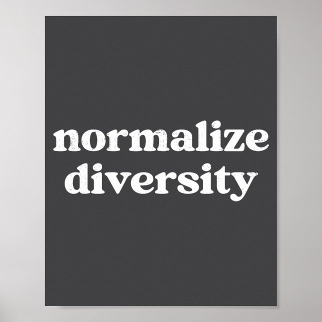 Normalisera mångfald  poster (Framsidan)