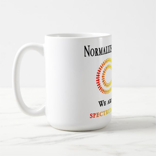 Normalisera Neurodiversitet Kaffemugg (Vänster)
