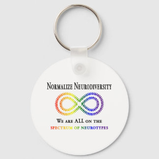 Normalisera Neurodiversitet Nyckelring