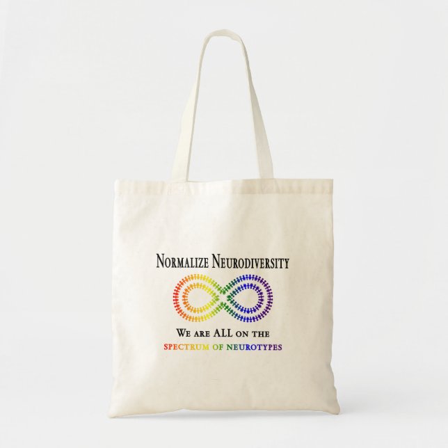 Normalisera Neurodiversitet Tygkasse (Framsidan)