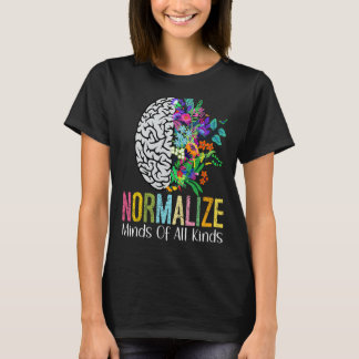 Normalisera sinnen av alla slag Autism Neurodivers T Shirt