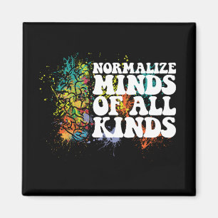 Normalisera sinnen av alla slag Autismmedvetenhet Magnet