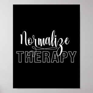 Normalisera terapi Påstående-stöd för psykisk häls Poster
