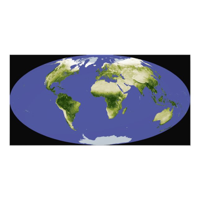 Normaliserat differensindex för växtlighet fototryck (Framsidan)