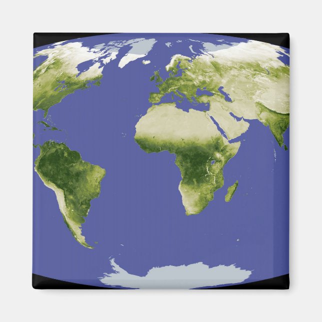 Normaliserat differensindex för växtlighet magnet (Framsidan)