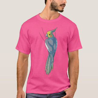 Normalt Grått Female Cockatiel T Shirt
