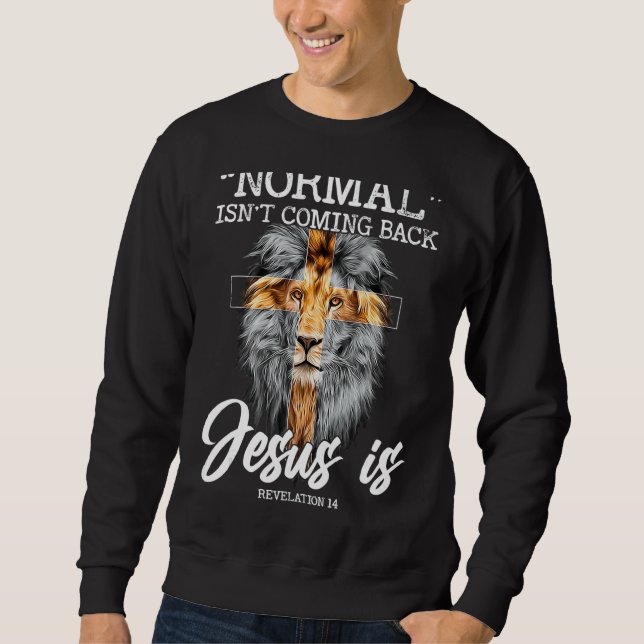 Normalt kommer inte tillbaka lång ärmad tröja (Framsida)