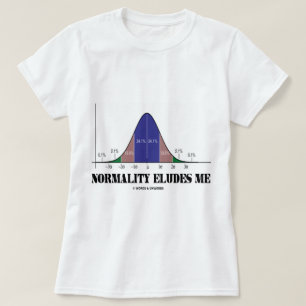 Normaltillståndet undslipper mig (sätta en klock t shirt
