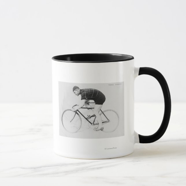 Norman Andersson Side View of Tävla Bicycle Mugg (Höger)