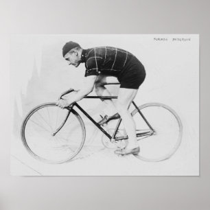 Norman Andersson Side View of Tävla Bicycle Poster
