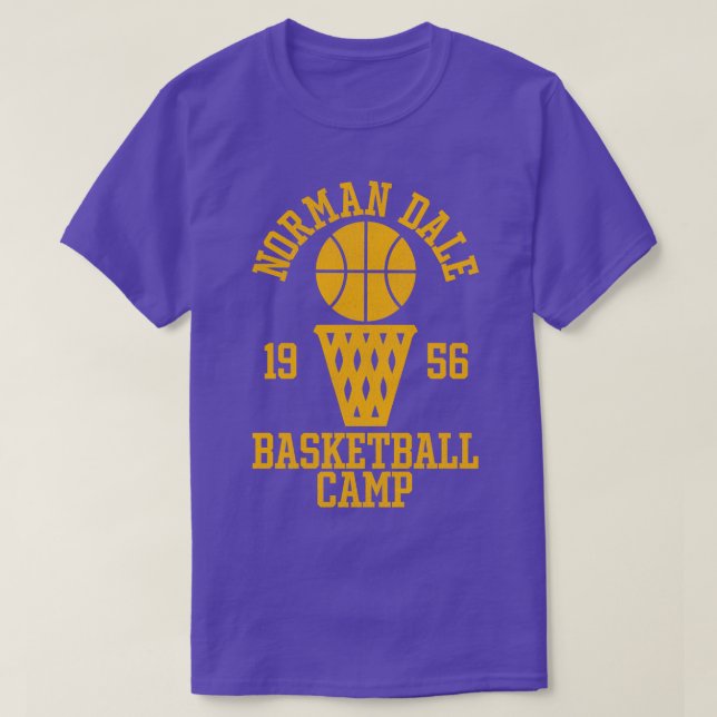 Norman Dale Basketball Camp T Shirt (Design framsida)