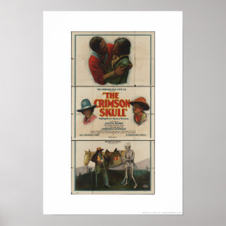 Norman Fil Co. presenter Crimson Skull Poster