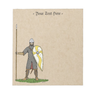 Norman Knight Circa 1066 Anteckningsblock