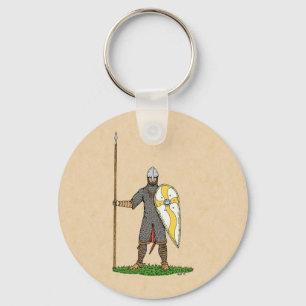Norman Knight Circa 1066 Nyckelring