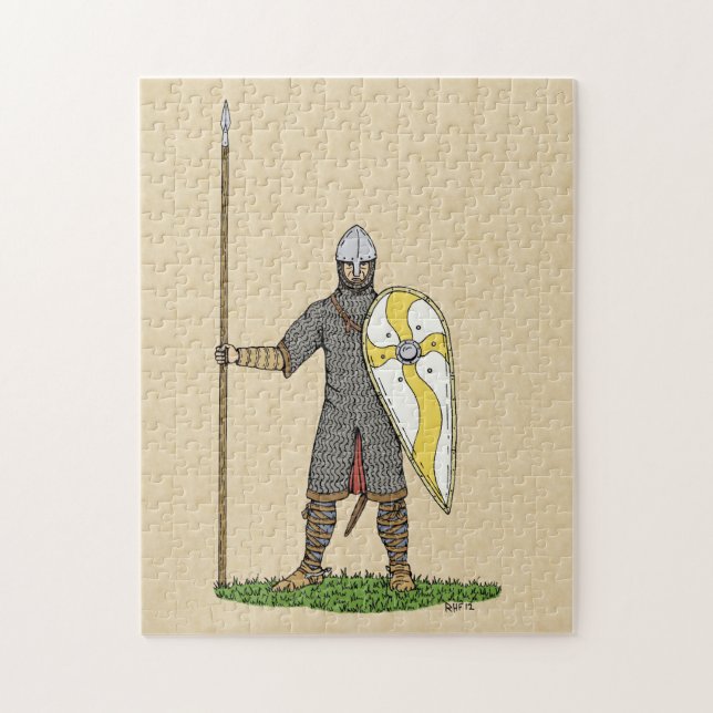 Norman Knight Circa 1066 Pussel (Vertikal)