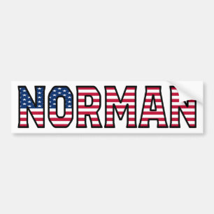 Norman Namn Vorname USA Aufkleber Sticker Auto Bildekal