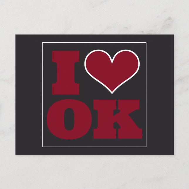 Norman (OK) - Brevinbjudan Vykort (Framsida)