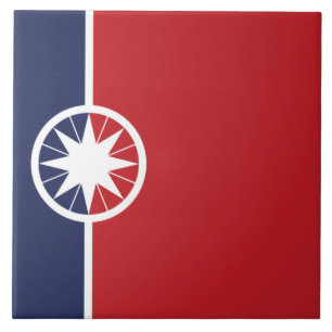 Norman (Oklahoma) flagga Kakelplatta