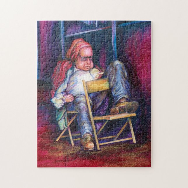 Norman Perfers till Draw i hans viloläge Pussel (Vertikal)