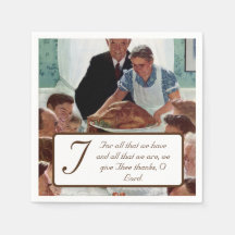 Norman Rockwell Anpassningsbar Thanksgiving