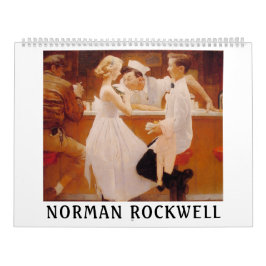 Norman Rockwell konst vintage väggkalender Kalender