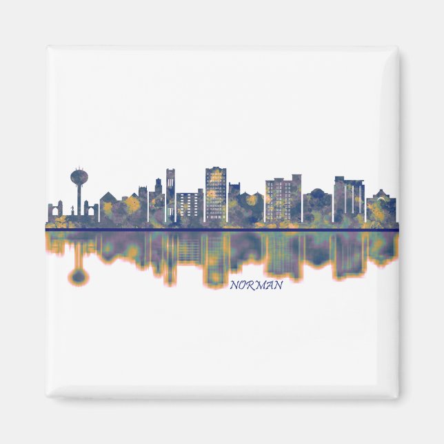 Norman Skyline Magnet (Framsidan)